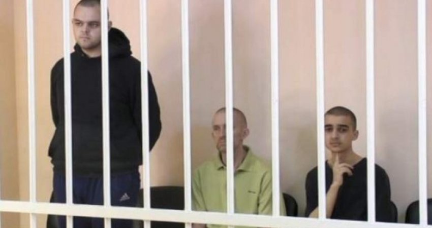 Dy britanikë dhe një maroken të kapur në Ukrainë, i dënojnë rusët me vdekje