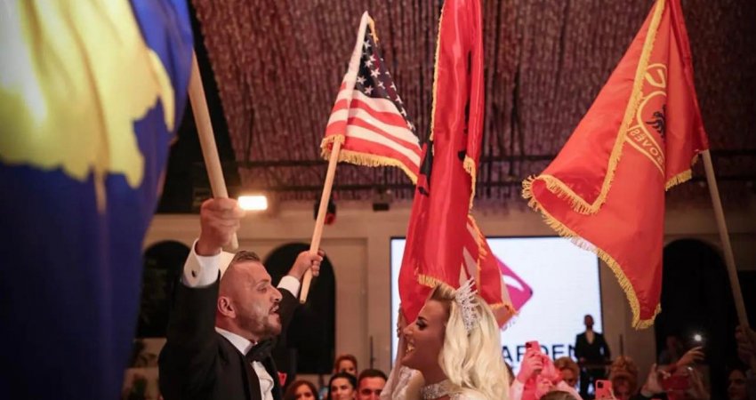 Dhëndrri nga Kosova, nusja nga Tirana, jetojnë në SHBA, ja dasma që “çoi peshë” Prishtinën