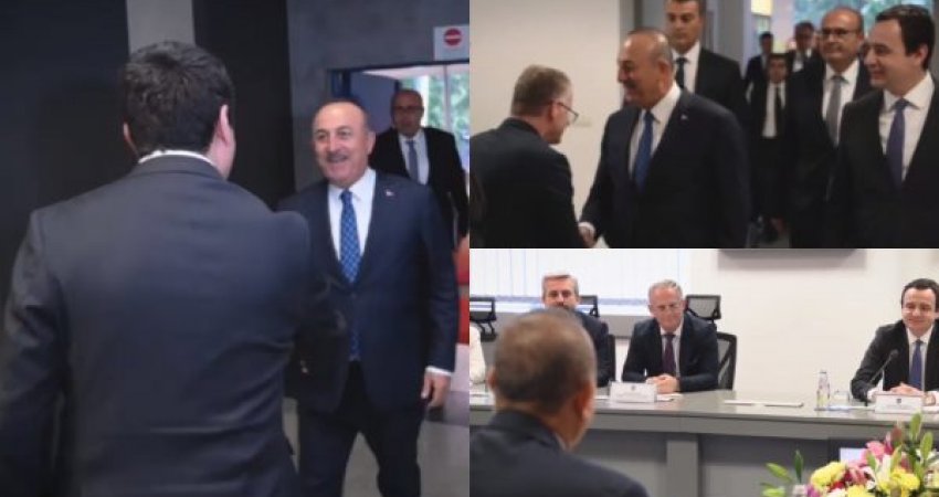 Qeveria publikon video: Ja si e pritën kryediplomatin turk në Kosovë