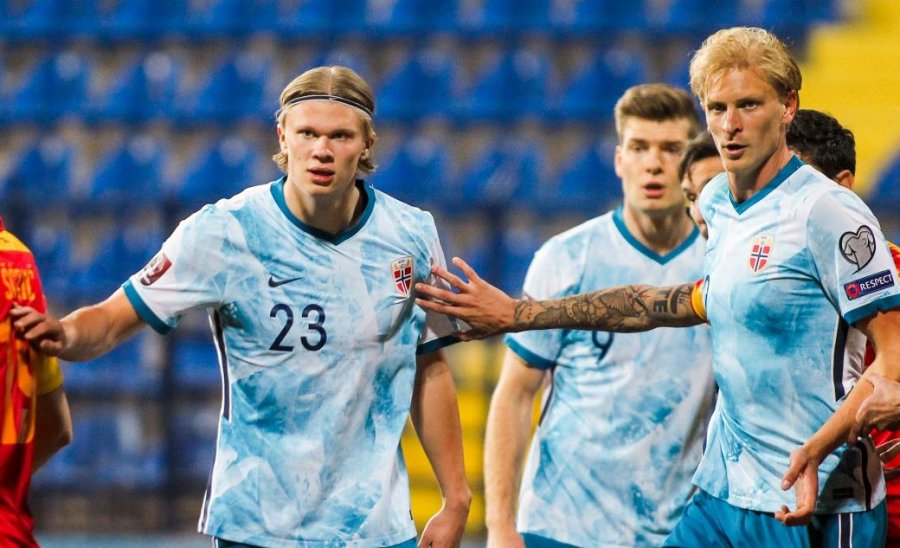 Haaland ‘sponsorizon’ kalimin e mesfushorit norvegjez te Manchester City