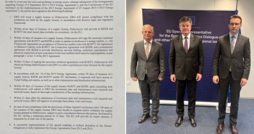 Miratohet udhërrëfyes për zbatimin e marrëveshjeve të energjisë mes Kosovës dhe Serbisë