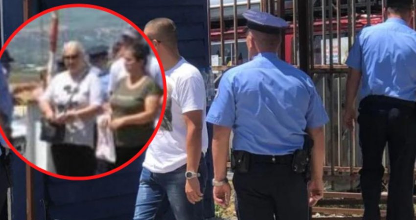 Momenti kur e moshuara serbe ofendon policin e Kosovës (Video)