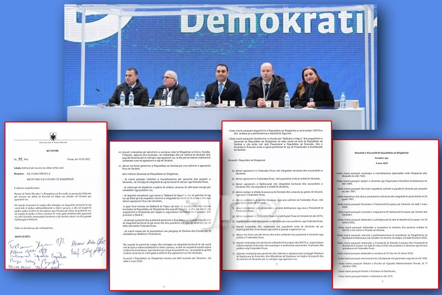 The group for the re-founding of the Democratic Party demands the abandonment of the Open Balkans project