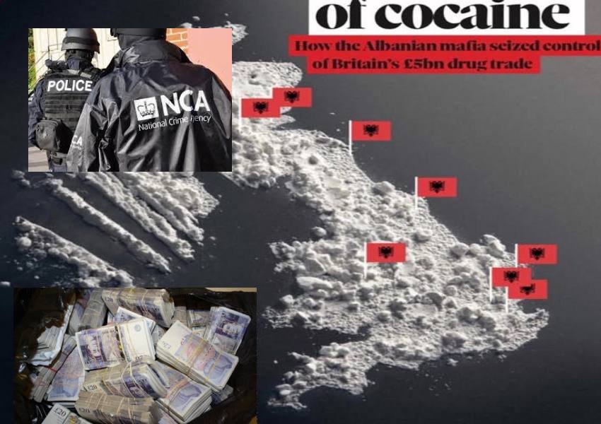 ‘E marrin 4 mijë e shesin 40 mijë paund’/ Si mafia shqiptare pushtoi tregun 6 mld paundsh të kokainës në Britani