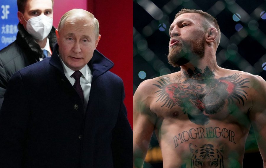 Vladimir Putin testoi uiskin e Conor McGregor për helm para se ta pinte