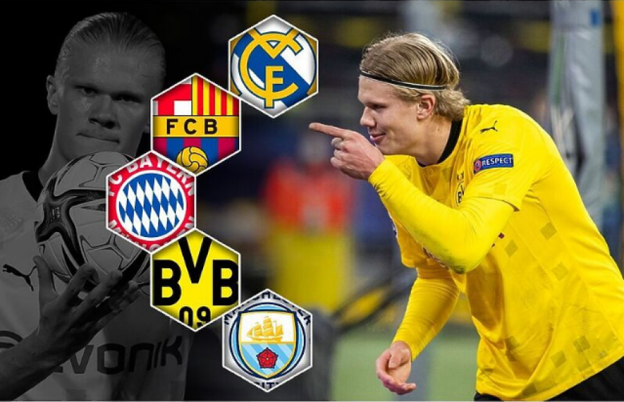 Manchester City, Barcelona, ​​Real apo Bayern: Kush është më afër nënshkrimit me Haaland?