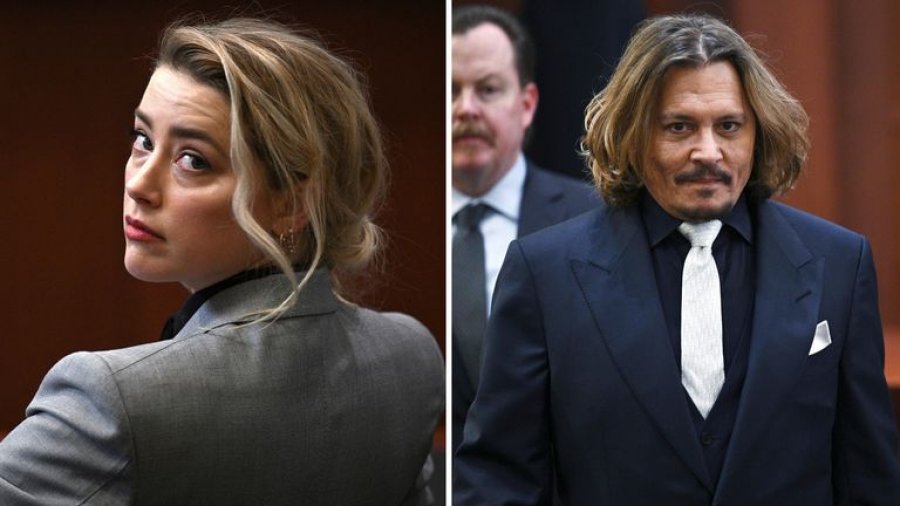 ‘Buzë të fryra dhe mavijosje në sy’, pamjet tronditëse tregojnë se Amber ushtronte dhunë ndaj Depp