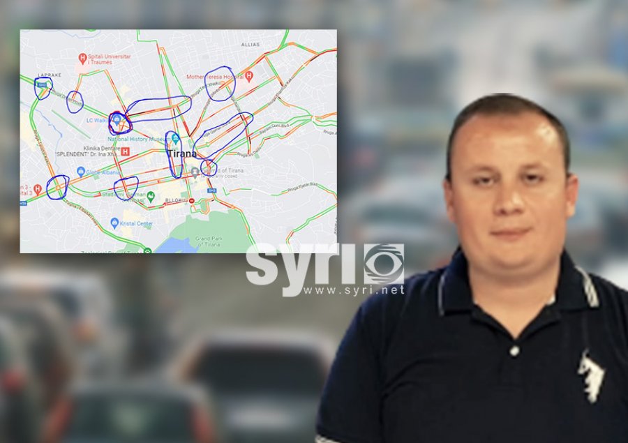 Problemet e trafikut dhe aksidenteve në Tiranë!