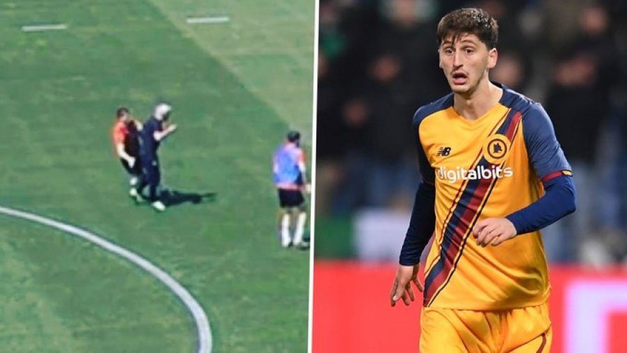FOTO/ 'Kapa vetëm topin', Kumbulla përplaset me Mourinho-n, portugezi e 'shpall' fajtor pas kontaktit, reagon Cana: Humbe finalen e Tiranës