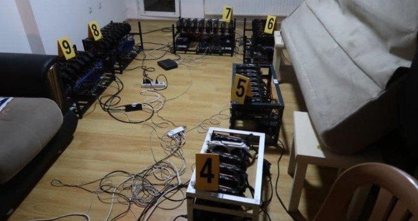 Gjenden 104 aparate për prodhim të Bitcoinit në Prishtinë