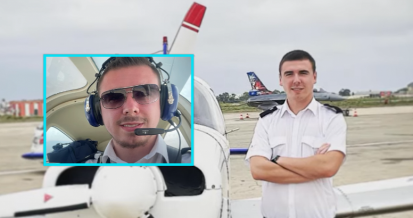 Ky është Blin Hoxha, piloti më i ri shqiptar me prejardhje nga Prizreni (Video)
