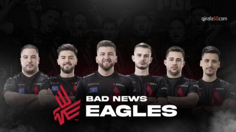 Kaq para kanë fituar ekipi i “Bad News Eagles” nga turneu më i fortë në botë për CS:GO