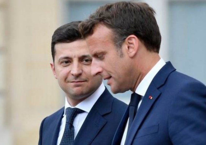 Biseda telefonike me Zelenskyn, Macron premton më shumë armë për Ukrainën