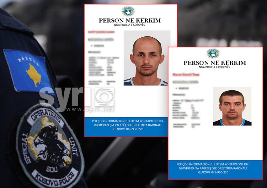 Policia e Kosovës kërkon ndihmë nga qytetarët për kapjen e këtyre dy të arratisurve