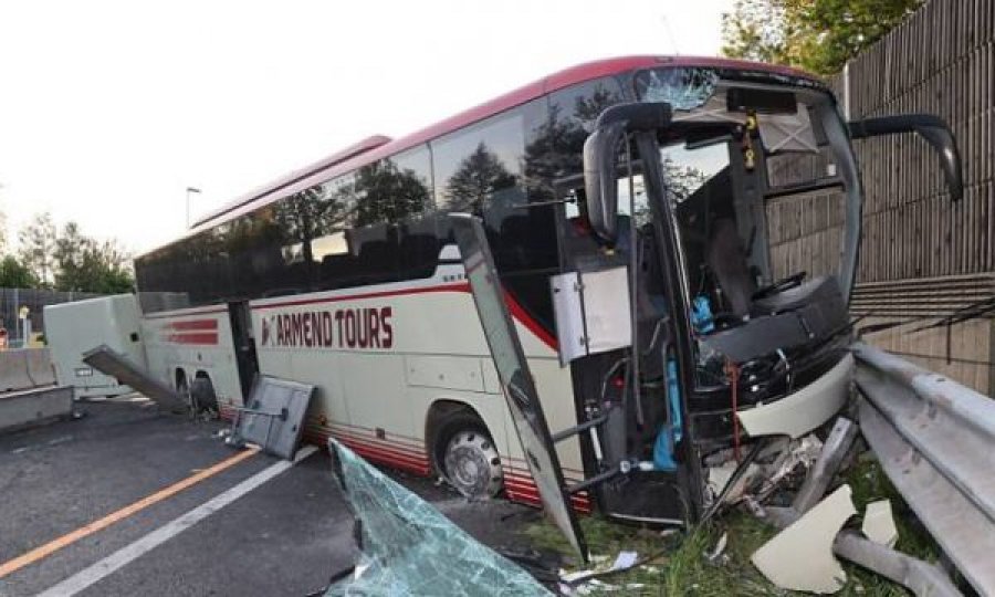 Autobusi nga Kosova aksidentohet në Austri, dyshohet për rreth 19 të plagosur