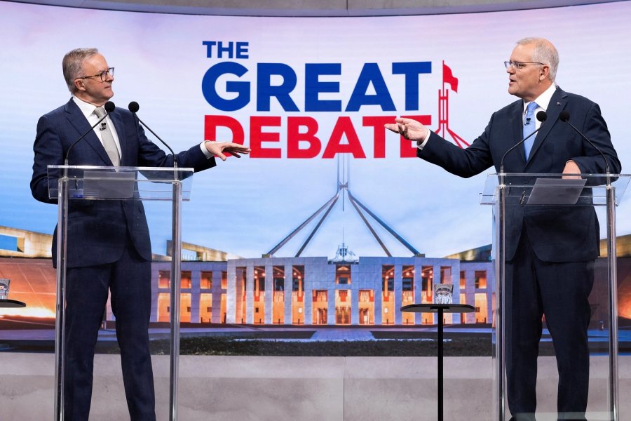 Australianët po votojnë për kryeministrin e ri: Morrison përballë Albanese