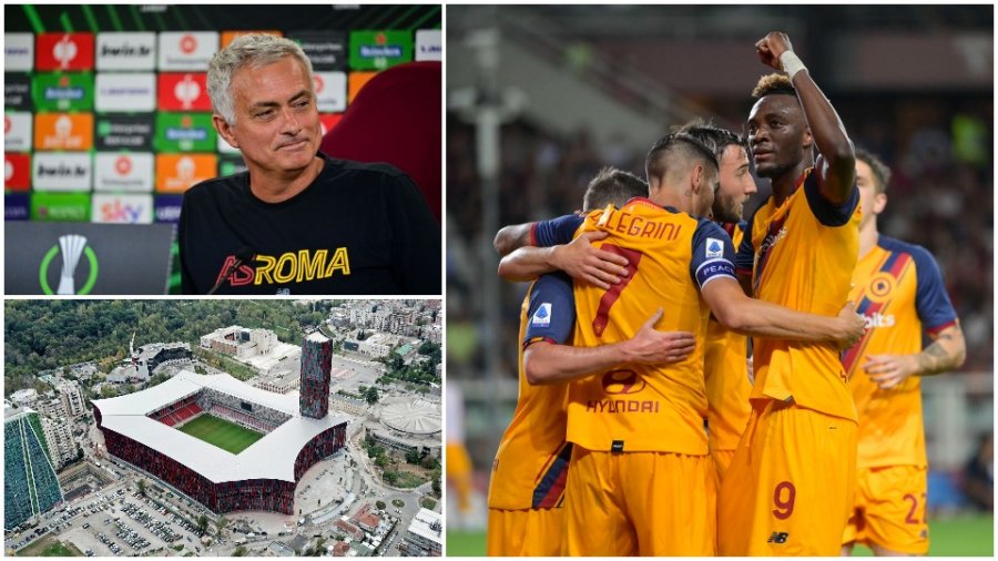 Mourinho zgjedh heshtjen para finales, Abraham: E dua Romën, në Tiranë shpresoj të festojmë ne 