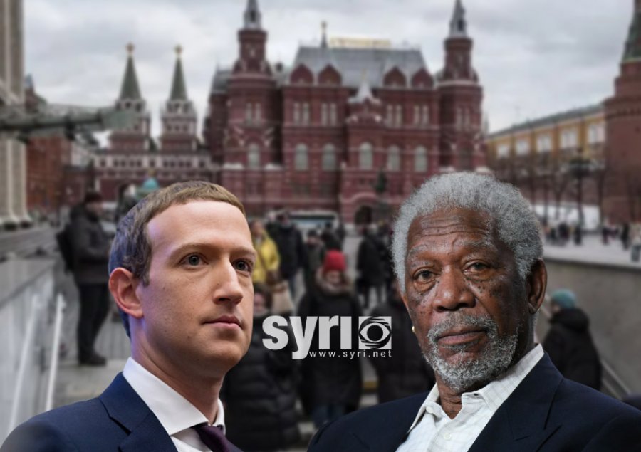 Jo vetëm Biden e Blinken, Rusia u ndalon hyrjen edhe Mark Zuckerberg dhe Morgan Freeman