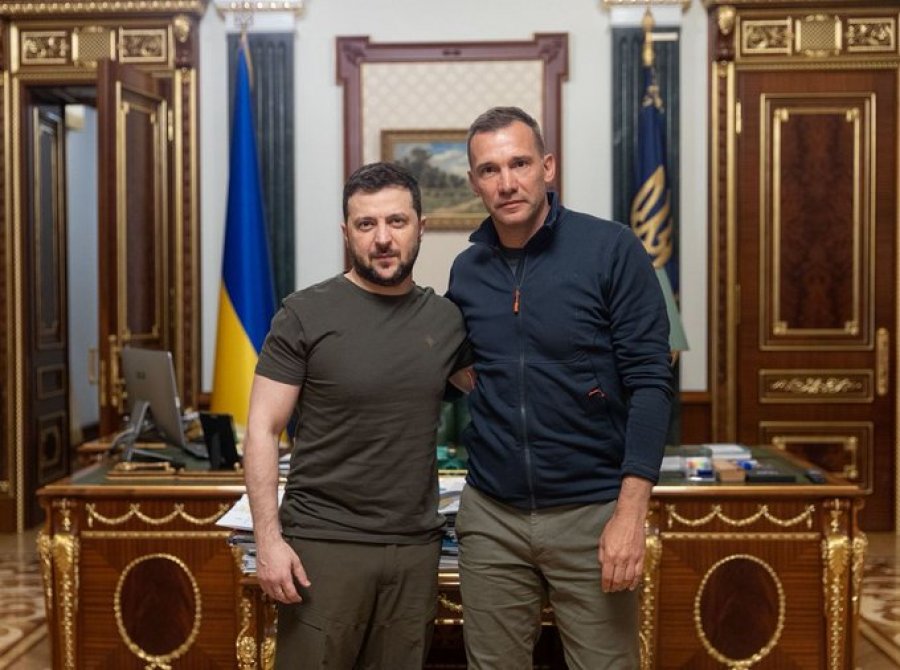 Zelenskyy emëron Shevchenkon ambasadorin e parë të shoqatës së bamirësisë në ndihmë të Ukrainës 