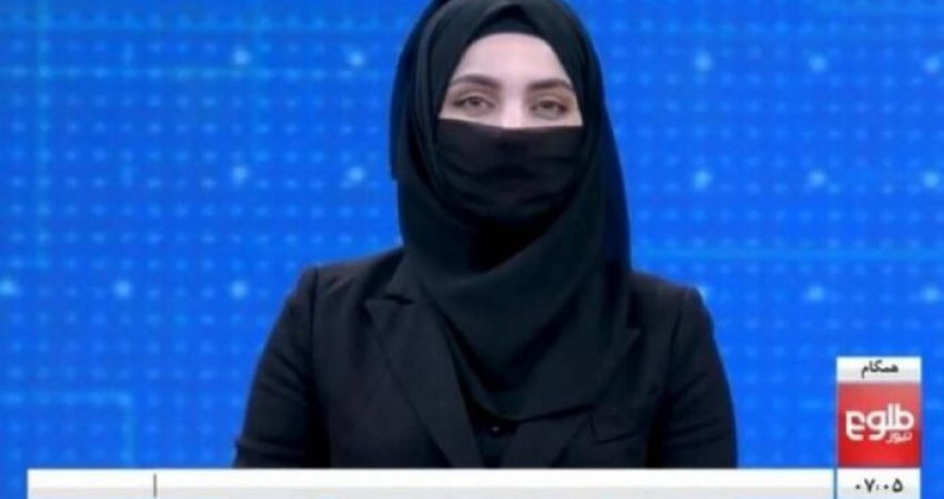 E pazakontë, gratë që punojnë si prezantuese lajmesh në Afganistan, tash e tutje duhet ta mbulojnë fytyrën