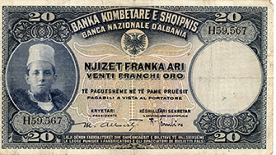 Në 1933, kur franga e arit shitej e blihej aq sa euro sot