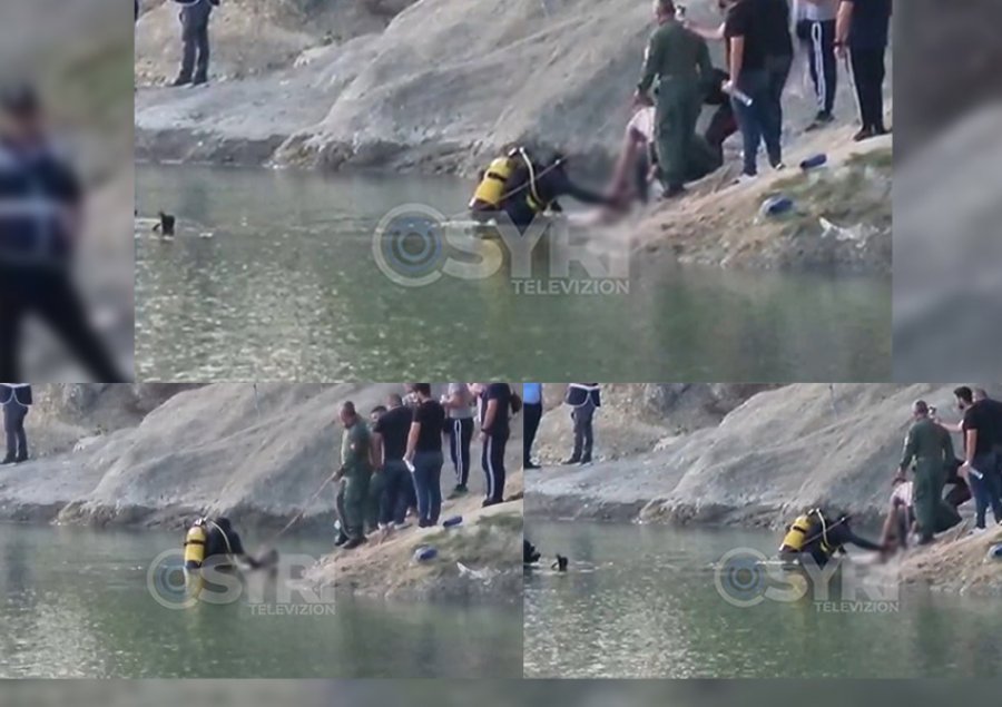 Pamje të rënda/ Mbytja e dy të miturve në liqenin e Prushit, nxirret trupi i pajetë i një prej fëmijëve
