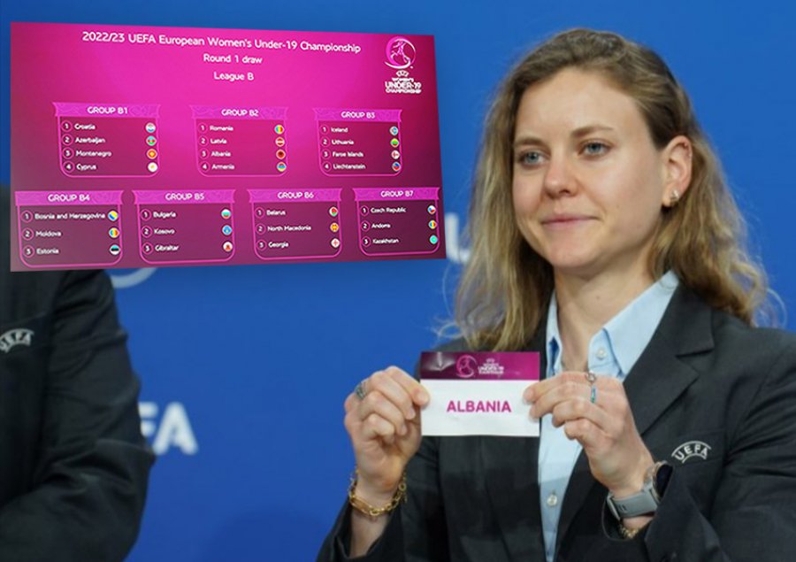 Shqipëria do të presë edhe ndeshjet e grupit për Europianin U-19 për femra, njihuni me shortin