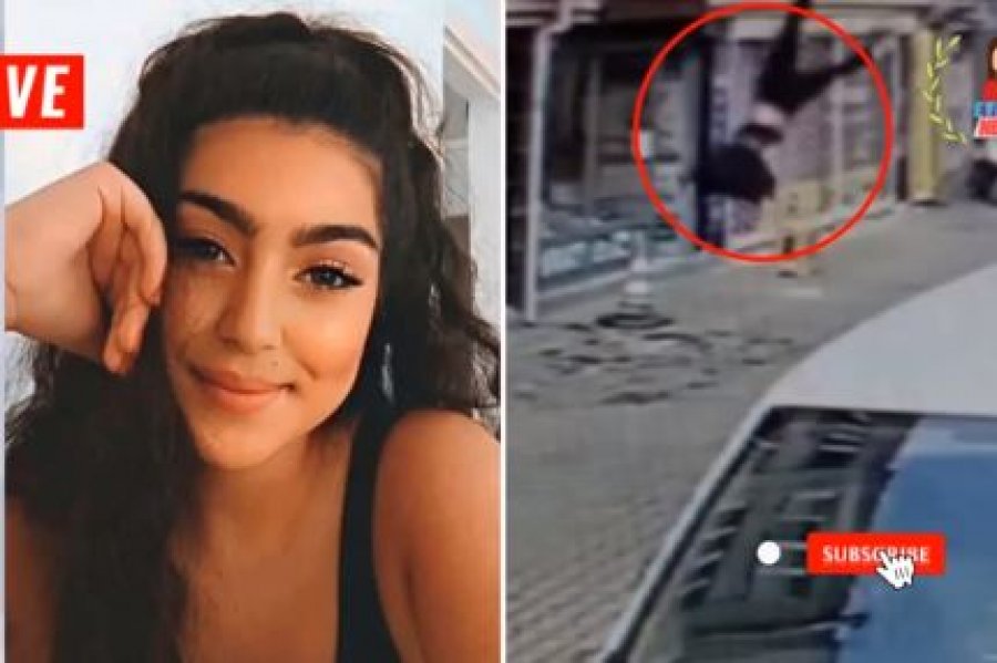 VIDEO/ U përkul për ta marrë telefonin, adoleshentja bie për vdekje nga kati i katërt - kamerat e sigurisë filmojnë momentin