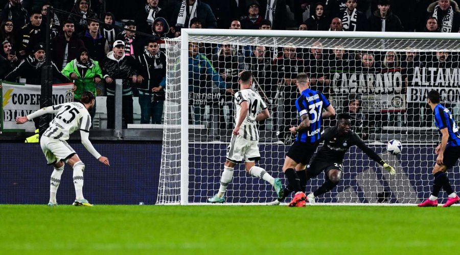 Juventusi fiton 'derbin e Italisë' ndaj Interit dhe e kapërcen në renditje