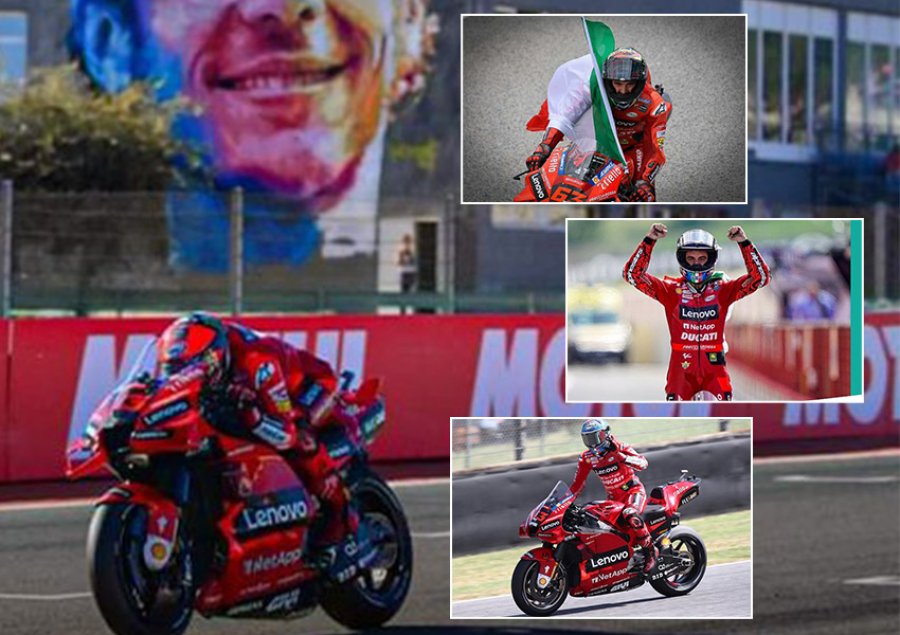 MotoGP/ Bagnaia dhe Ducati kampionë bote në Valencia!