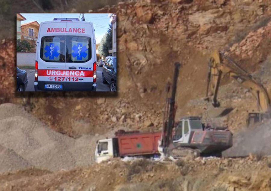 EMRI/ Aksidentohet punëtori i gurores në Kolonjë, transportohet në gjendje të rëndë në spital 