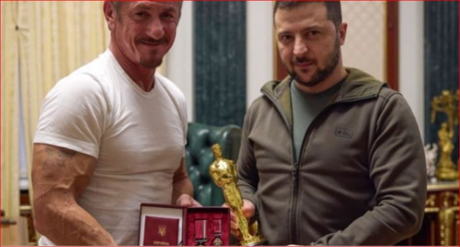 Aktori i njohur i jep çmimin ‘Oscar’ Zelensky-t: Kur të fitoni luftën, ktheje në Malibu