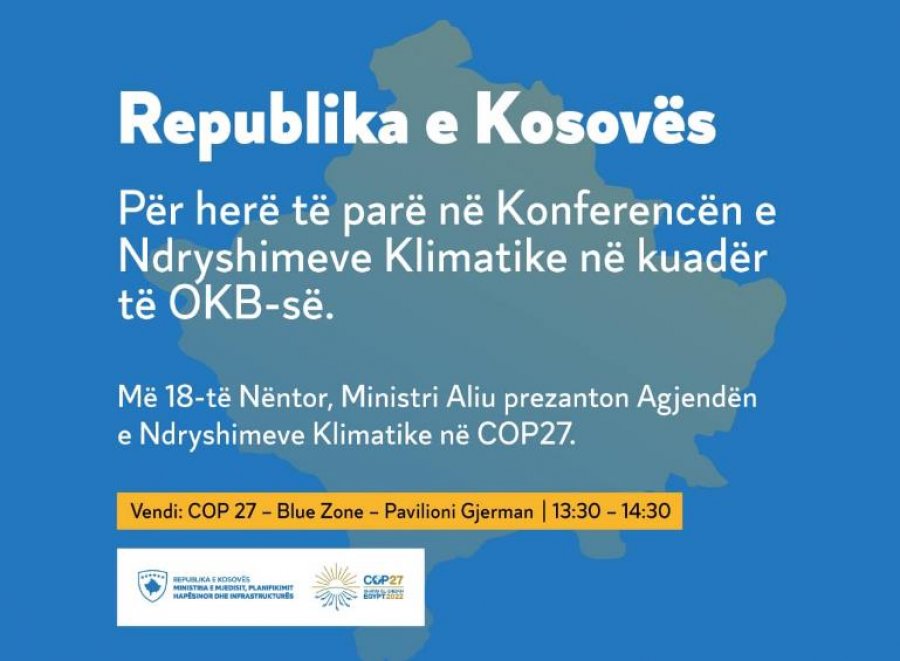Për herë të parë, Kosova pjesë e konferencës së OKB-së për ndryshime klimatike