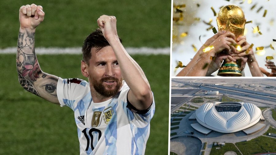 Argjentina zbarkon në Katar, Messi pritet me lule