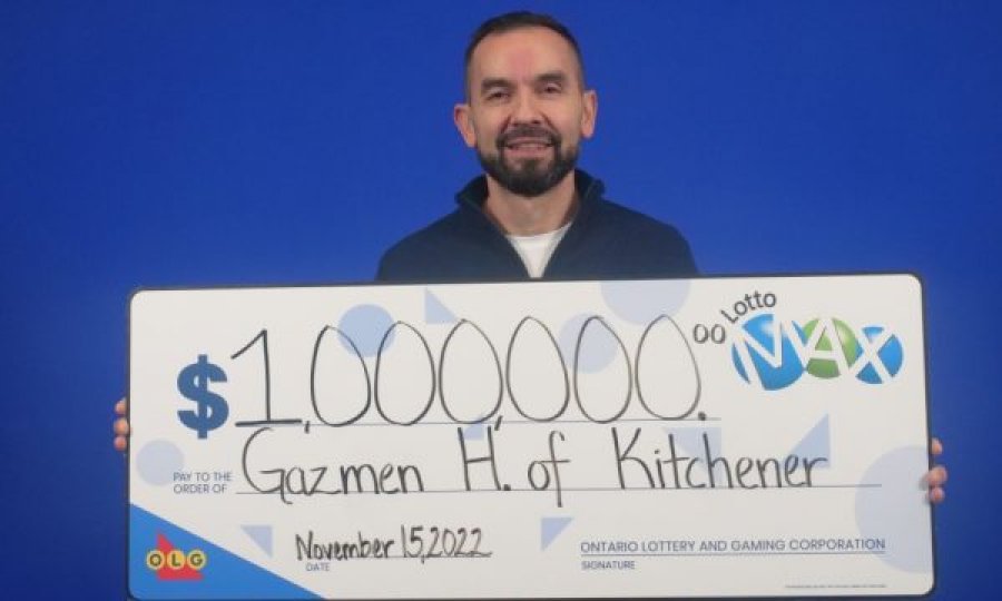 Shqiptari fatlum në Kanada, fiton lotarinë 1 mln dollarë: Gruaja filloi të dridhej nga lumturia