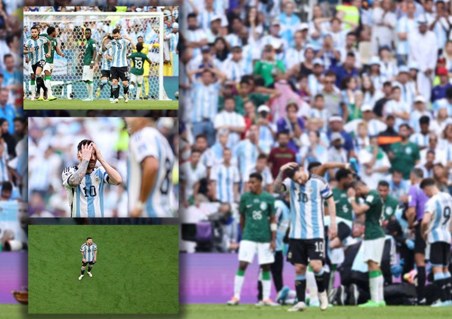 Humbja e Argjentinës ndaj Arabisë Saudite, reagon Lionel Messi
