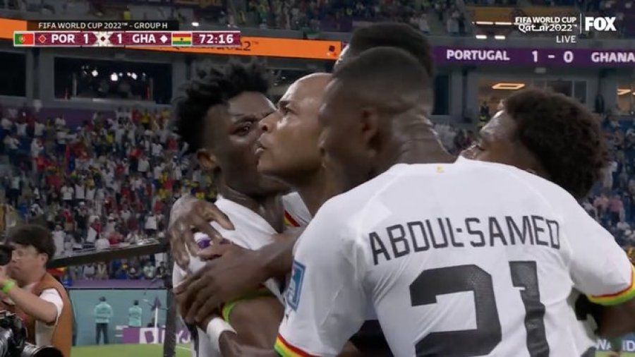 Gana ‘zhvlerëson’ golin e Ronaldos, barazon ndaj Portugalisë