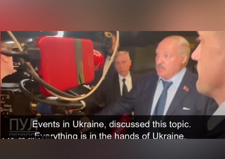 Presidenti Bjellorusi i kërkon Ukrainës të ndalojë luftimet - ose do të përballet me 'shkatërrim'