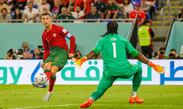Portugali-Ganë, rezultati dhe statistikat e pjesës së parë