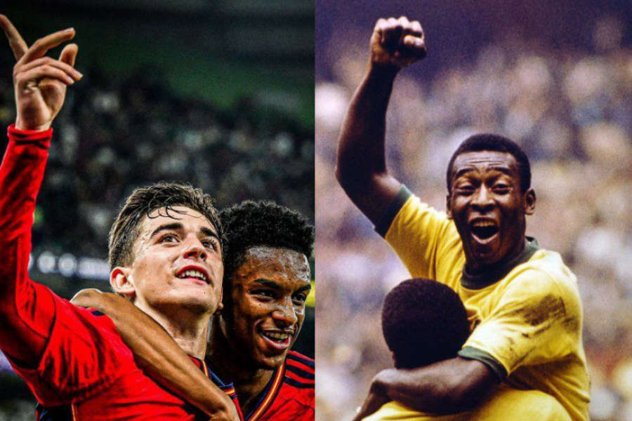 FOTO/ Nga Pele, te Gavi, cilët janë futbollistët më të rinj që kanë shënuar në një Kupë Bote