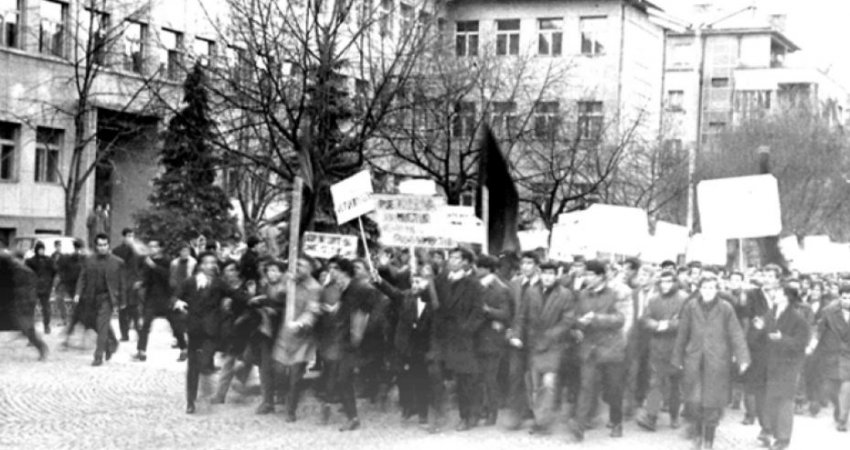 54 vjet nga demonstratat shqiptare të vitit 1968