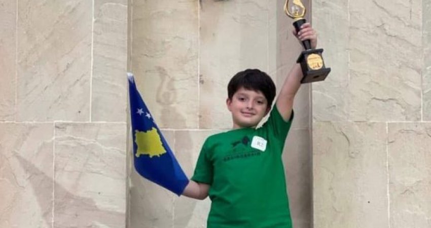 Shtatëvjeçari nga Kosova fiton vendin e parë në garën ndërkombëtare të matematikës 