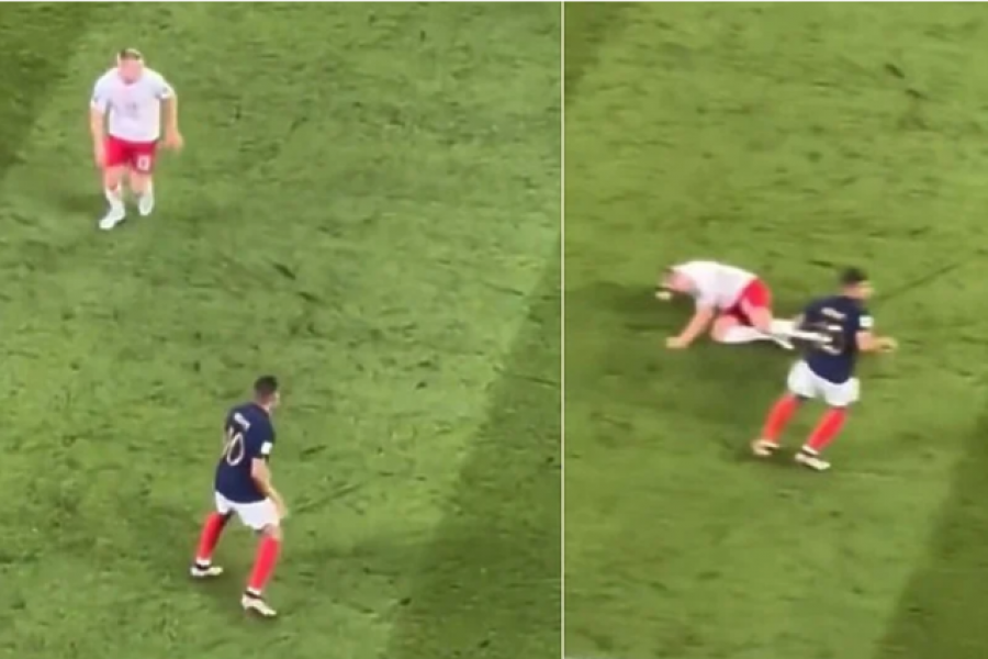 VIDEO/ Mbappe dominon Botërorin, sulmuesi francez ‘driblon’ kundërshtarët edhe pa top