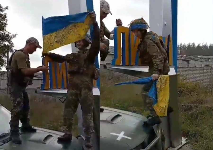 VIDEO/ Rusët e pranojnë Lyman është ri-marrë nga forcat ukrainase