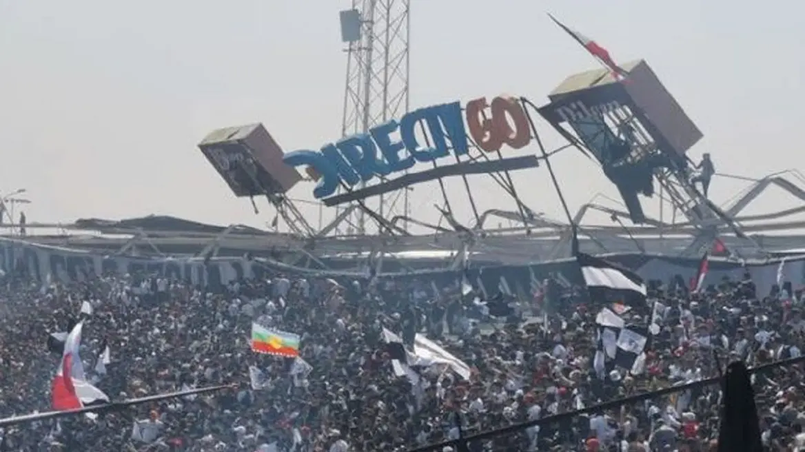 VIDEO/ Pamje tronditëse në Kili, shembet tribuna plot me tifozë