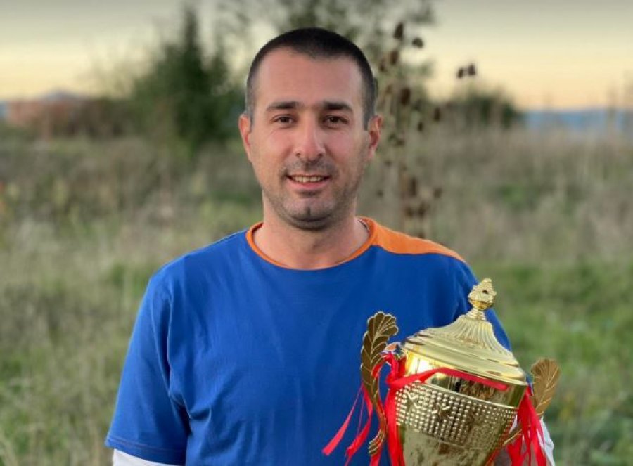 Driton Maksuti, fitues i titullit të kampionit në peshkim në garë me tapë