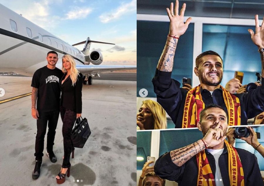 Mario Icardi fluturon për tek Uanda Nara së bashku me avokaten e tij