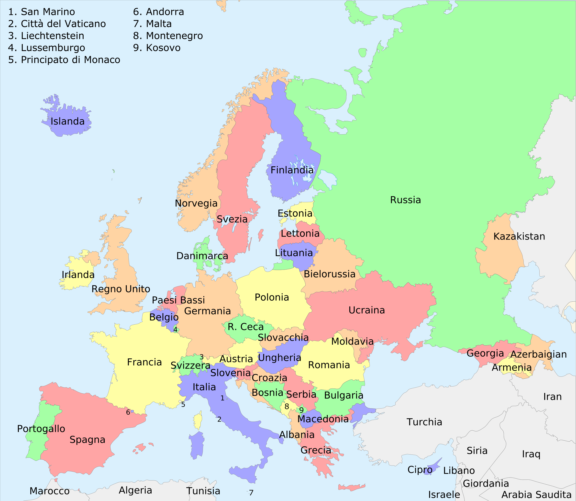 Si e mori emrin Europa?