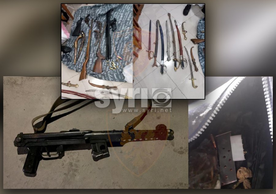 Snajper, antitank dhe kallashnikovë, zbulohet arsenal armësh në Tiranë