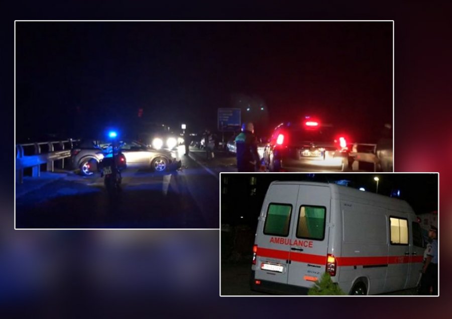 Aksident i 4-fishtë në 'Rrugën e Kombit', një femër e plagosur rëndë, transportohet drejt Tiranës